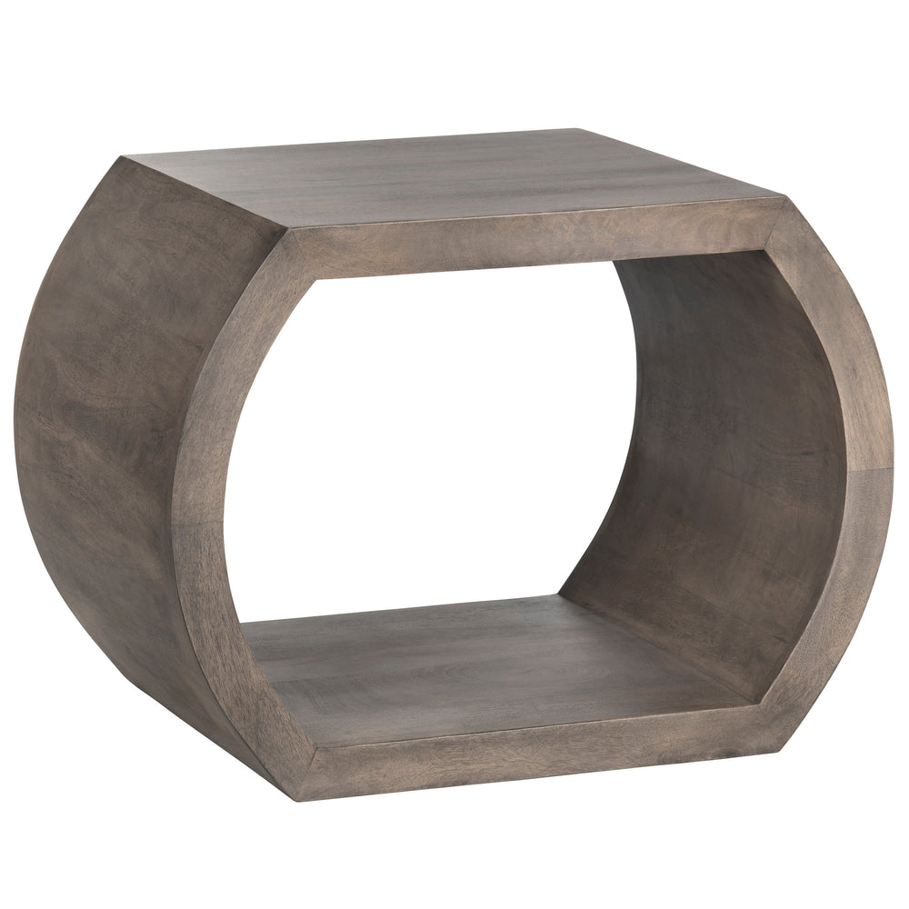 Infinity End Table, Grey