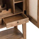 Biscayne Bar Cabinet, Natural