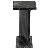 Cassius Accent Table, Black-Furniture - Accent Tables-High Fashion Home