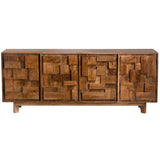 Mondrian Sideboard, Brown-Furniture - Storage-High Fashion Home