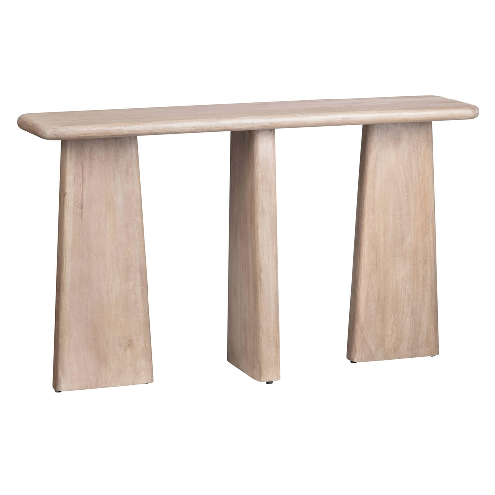 Kenwood Console Table, Natural-Furniture - Accent Tables-High Fashion Home