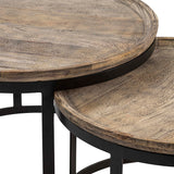 Traymore Nesting Cocktail Tables, Light Brown