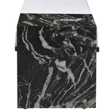 Massimo Bench, Black Marble-Furniture - Benches-High Fashion Home