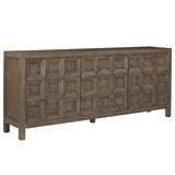 Briarwood 3 Door Sideboard, Brown-Furniture - Storage-High Fashion Home