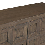 Briarwood 3 Door Sideboard, Brown-Furniture - Storage-High Fashion Home