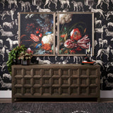Briarwood 3 Door Sideboard, Brown-Furniture - Storage-High Fashion Home
