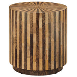 Calypso Accent Table, Natural/Brown