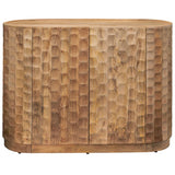 Gibson 2 Door Cabinet, Natural-Furniture - Storage-High Fashion Home