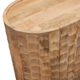 Gibson 2 Door Cabinet, Natural-Furniture - Storage-High Fashion Home