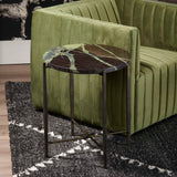 Luma End Table, Green