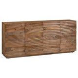 Ripple 4 Door Sideboard, Brown