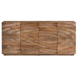 Ripple 4 Door Sideboard, Brown