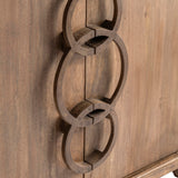 Bengal Manor 2 Ring Cabinet, Brown