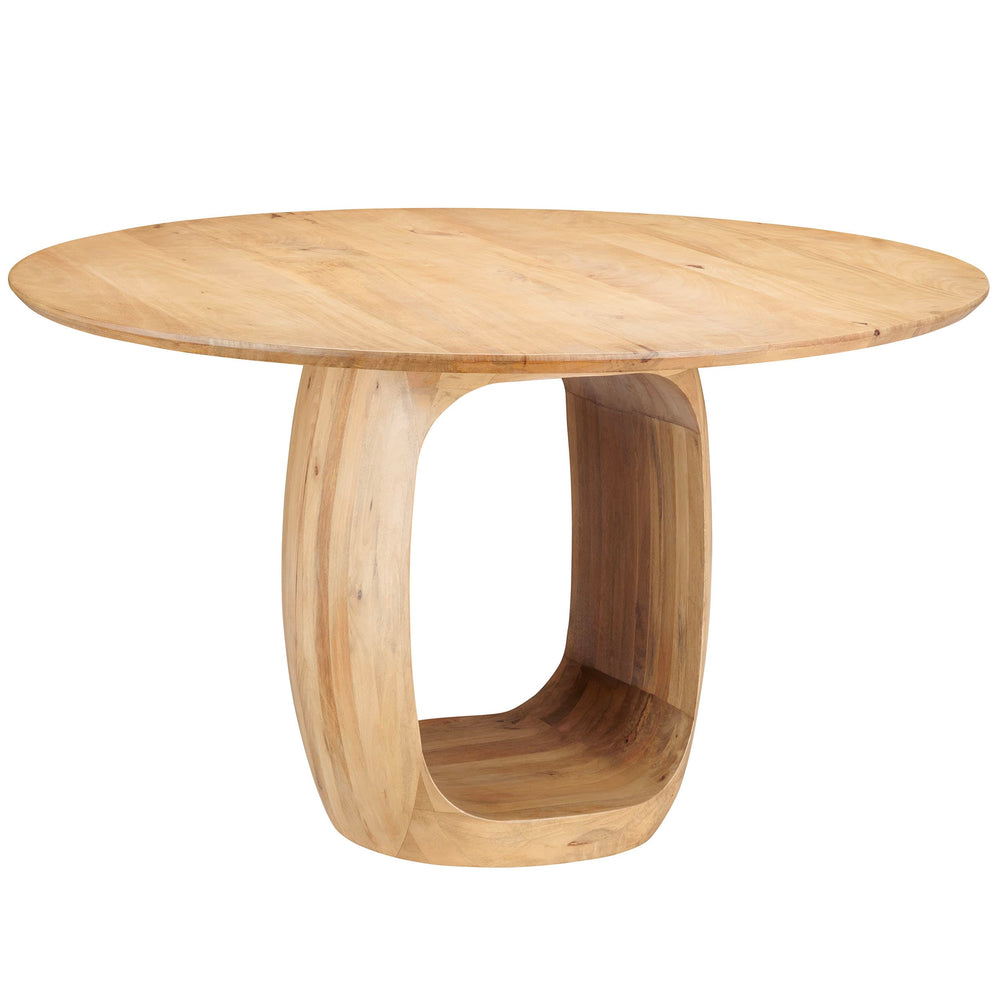 Sonora Round Dining Table, Natural-Furniture - Dining-High Fashion Home