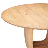 Sonora Round Dining Table, Natural-Furniture - Dining-High Fashion Home