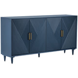 Arvada 4 Door Sideboard, Blue
