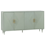 Arvada 4 Door Sideboard, Sage Green