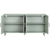 Arvada 4 Door Sideboard, Sage Green