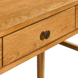 Aldrich Writing Desk, Natural-Furniture - Office-High Fashion Home