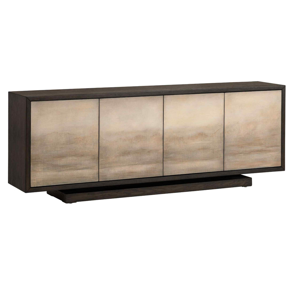 Whitmore 4 Door Sideboard, Dark Brown