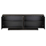 Whitmore 4 Door Sideboard, Dark Brown