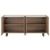 Seagrove 4 Door Sideboard, Natural