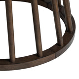 Brunswick Round Dining Table, Brown-Furniture - Dining-High Fashion Home