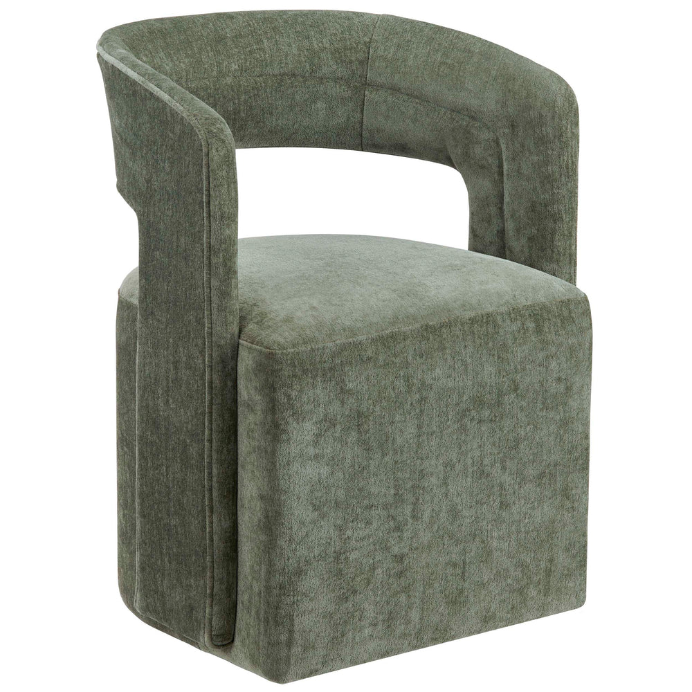 Napa Dining Chair, Green, Set of 2