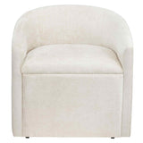 Milan Dining Chair, Beige, Set of 2