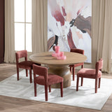 London Dining Chair, Merlot, Set of 2