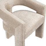 Florence Dining Chair, Beige, Set of 2