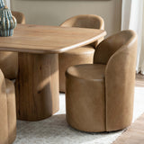 Fairfax Dining Chair, Light Brown, Set of 2