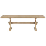 Saddle Creek Dining Table, Natural