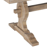 Saddle Creek Dining Table, Natural