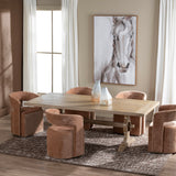 Saddle Creek Dining Table, Natural