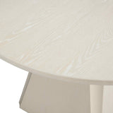 Palm Beach Round Dining Table, Whitewash