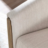 Bennett Swivel Chair, Cream