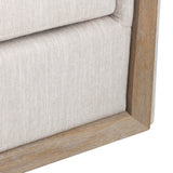 Bennett Swivel Chair, Cream