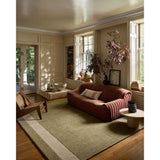 Leanne Ford × Loloi Rug Craven CVN-01, Light Olive/Oatmeal-Rugs1-High Fashion Home