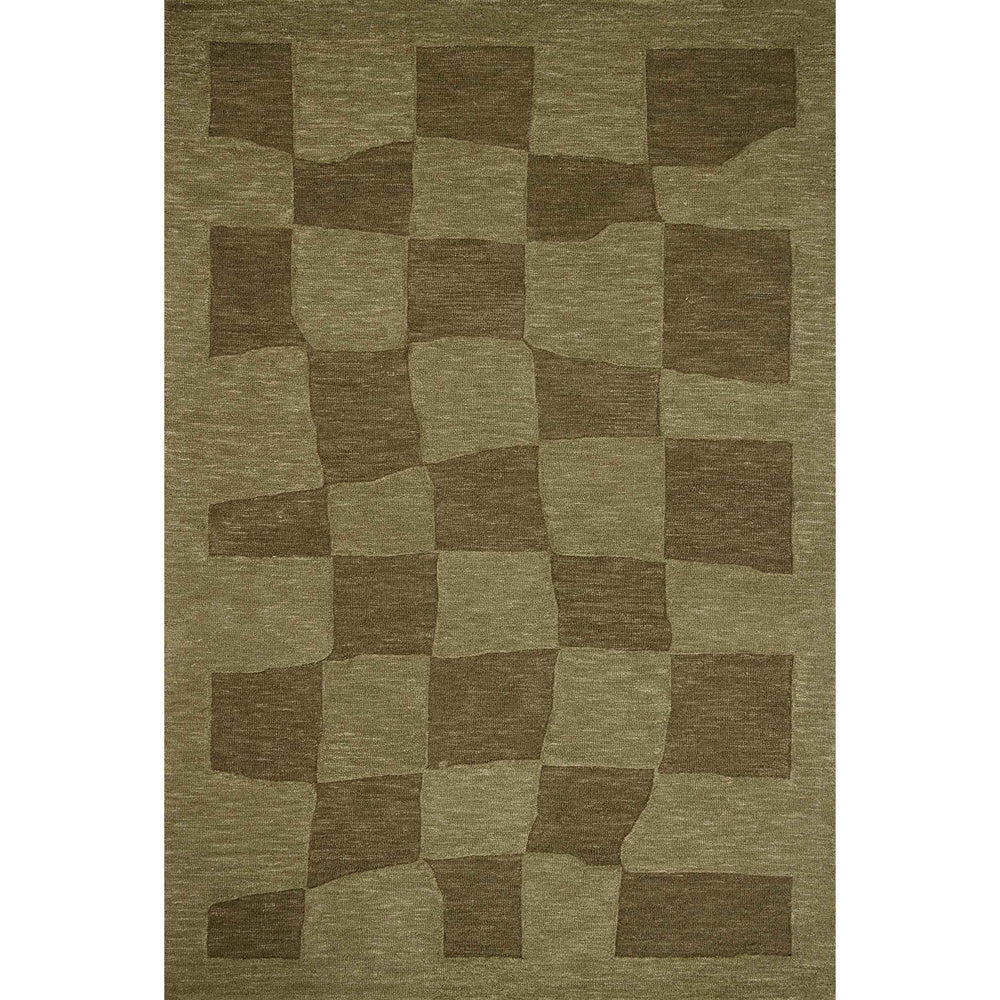 Leanne Ford × Loloi Rug Craven CVN-03, Green/Olive-Rugs1-High Fashion Home