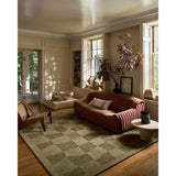 Leanne Ford × Loloi Rug Craven CVN-03, Green/Olive-Rugs1-High Fashion Home