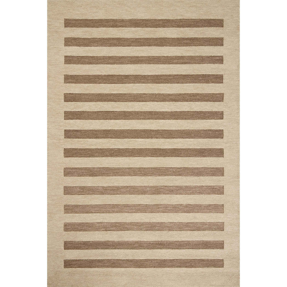 Leanne Ford × Loloi Rug Craven CVN-05, Oatmeal/Bark-Rugs1-High Fashion Home