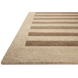 Leanne Ford × Loloi Rug Craven CVN-05, Oatmeal/Bark-Rugs1-High Fashion Home