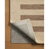 Leanne Ford × Loloi Rug Craven CVN-05, Oatmeal/Bark-Rugs1-High Fashion Home