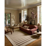 Leanne Ford × Loloi Rug Craven CVN-05, Oatmeal/Bark-Rugs1-High Fashion Home