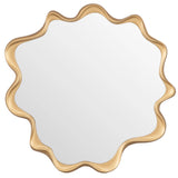 Bloom & Flutter Mirror, Gold