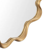 Bloom & Flutter Mirror, Gold
