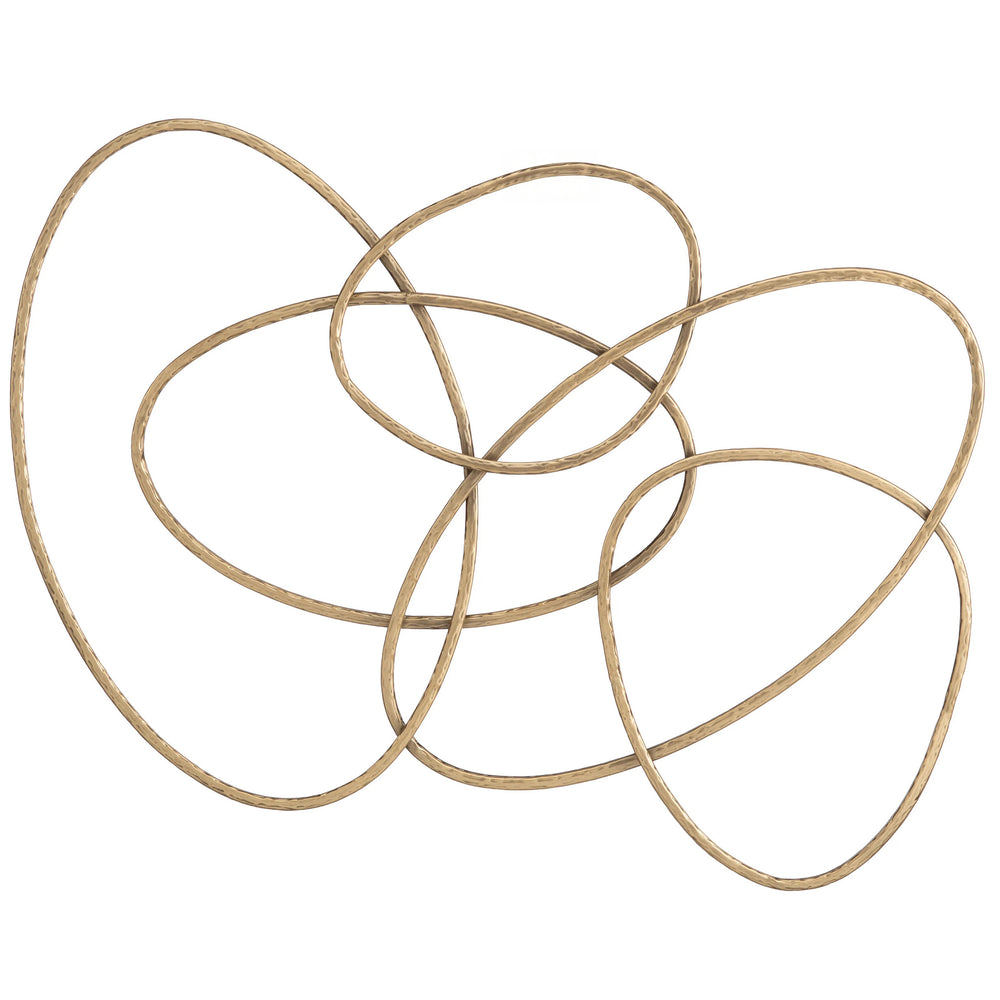 Interwoven 2 Wall Decor, Gold