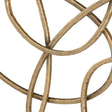 Interwoven 2 Wall Decor, Gold