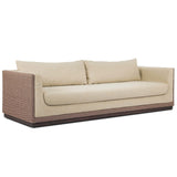Cabot 96" Outdoor Sofa, Alessa Buff